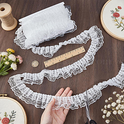 1 cinta de encaje de flores de organza&nbsp;OCOR-NB0002-85A