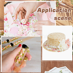 1 шт. тканевых цветов&nbsp;DIY-MA0006-98