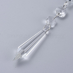 Хрустальная люстра призмы AJEW-G025-B03