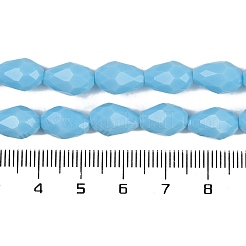 Hilos de cuentas opacas de colores sólidos&nbsp;EGLA-N013-P6mm-D10