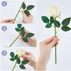 Tallo floral de plástico&nbsp;KY-WH0046-156