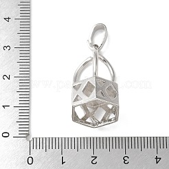 Латунная бусина KK-U057-09P