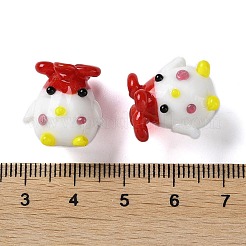 Бусы лэмпворк ручной работы LAMP-Z007-02E