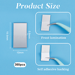 300 шт. самоклеящаяся акриловая мозаичная плитка DIY-OC0012-59G