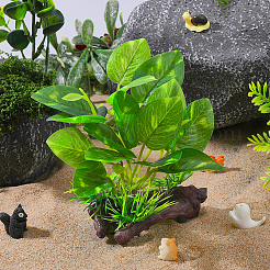 1 Stück Miniatur-Wasserpflanzen-Ornamente&nbsp;AJEW-CN0005-81