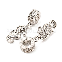 Подвески из латуни с микропаве из циркония&nbsp;KK-M247-17P