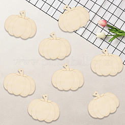 24 шт. подвески из необработанного дерева и пеньковая веревка&nbsp;FIND-WH20020-26C