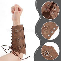 Armschutz aus Kunstleder&nbsp;AJEW-WH0080-10