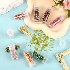 80 г 16-х цветных цилиндрических бусин SEED-YW0003-13