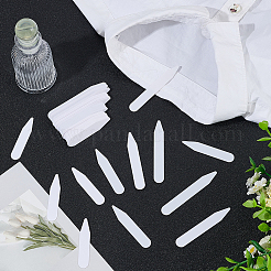 100 шт. ПВХ-подставка для воротника рубашки&nbsp;DIY-CN0003-59