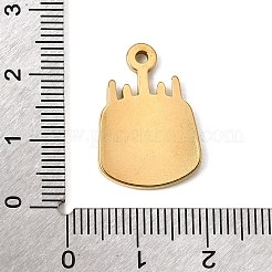 Geburtstagsanhänger aus Edelstahl 304&nbsp;SA-CBA9B1E-09G