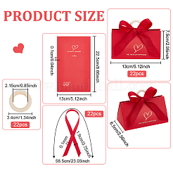 Коробка для конфет в форме сумочки CON-WH0086-039B