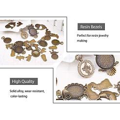 Сеттинги для кулона(кабошонов)&nbsp;PALLOY-OC0001-42