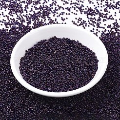 MIYUKIラウンドロカイユビーズ  日本製シードビーズ  （rr469)メタリックブロンズナスアイリス  11/0  2x1.3mm  穴：0.8mm  約1100PCS /ボトル  10 G /ボトル&nbsp;SEED-JP0008-RR0469