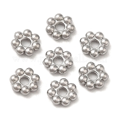 Perles d'espacement en acier inoxydable 304 anti-ternissement&nbsp;STAS-H176-04B-P