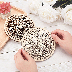 Днища деревянных корзин AJEW-WH0129-07B