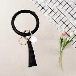 1 шт. брелки из искусственной кожи&nbsp;KEYC-CL0001-08B