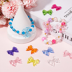 100 шт. Прозрачные акриловые бусины&nbsp;TACR-SP0001-20