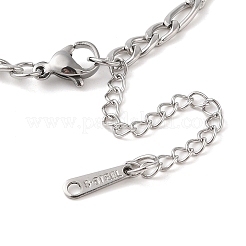 Anlaufgeschützte Armbänder aus 304 Edelstahl&nbsp;LS-BJEW-Q340-01P