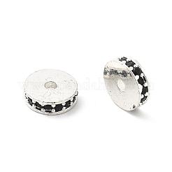 Латунные микро проложить кубического циркония бусы KK-R216-15S-01