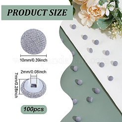 100 шт. пластиковые швейные пуговицы&nbsp;DIY-NB0013-44C