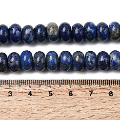 Нитки бусины из натурального ляписа-лазури&nbsp;G-A280-A24-03