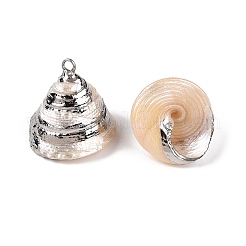 Подвески из натуральной морской раковины&nbsp;SSHEL-N038-57