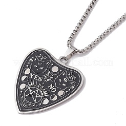 201 подвеска из нержавеющей стали NJEW-K253-25P