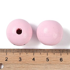 Деревянные европейские бусины с принтом на тему животных&nbsp;WOOD-M013-01H