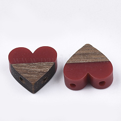 Многожильные звенья из смолы и орехового дерева&nbsp;LS-RESI-S367-12A-06