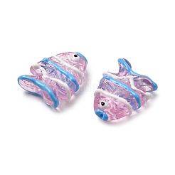 Выпечка окрашенные стеклянные бусины&nbsp;LAMP-I032-01I