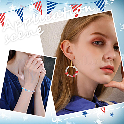 150шт 3 стиля смешанные стили стеклянные бусины GLAA-SC0002-29