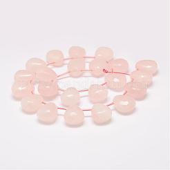 Naturale perle di quarzo rosa&nbsp;G-K154-A02