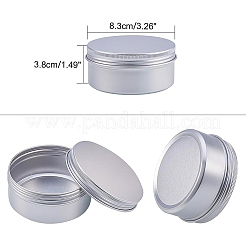 Lattine di alluminio rotonde&nbsp;CON-BC0004-26P-150ml