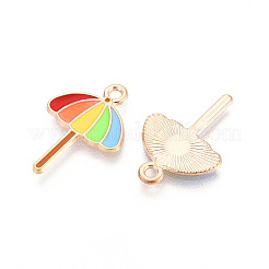 Подвески из сплава и эмали на пляжную тематику&nbsp;ENAM-T022-33H