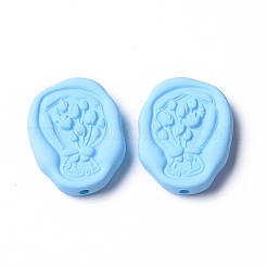 Непрозрачные акриловые бусины SACR-K004-08