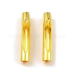 Бисера латунной трубки KK-D040-14