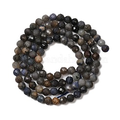 Натуральный кианитовые бисер пряди G-Z104-B01-4mm-B