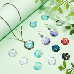 Cabochon in vetro 60 pz 12 colori&nbsp;GLAA-PH0004-62