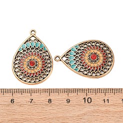 Подвески из эмали и сплава&nbsp;PALLOY-F319-06B-AG