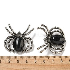 Природные подвески обсидиана&nbsp;G-G147-05AS-13