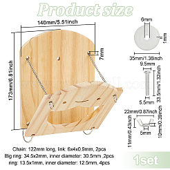 Стойка для кормушки для сена AJEW-WH0518-17A