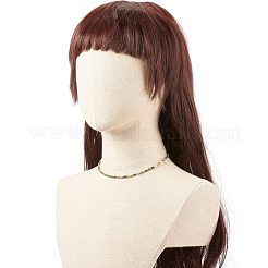 Ожерелья из бисера из натурального индийского агата для женщин NJEW-JN03789-03