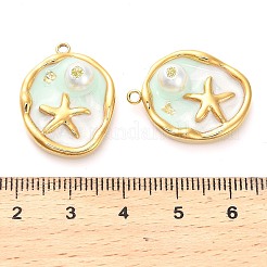 Подвески из нержавеющей стали 304 с эмалью STAS-B084-03G-01