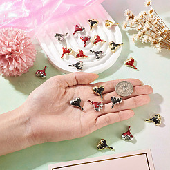 20pcs pendentifs en émail en alliage&nbsp;ENAM-TA0003-62C