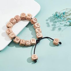Cuentas de madera 26pcs&nbsp;WOOD-WH0023-23