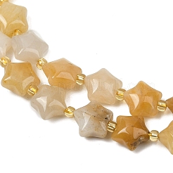 Природный Топаз нефрита бисер нитей G-Z080-A20-10mm