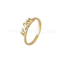 Muttertagsringe aus Edelstahl 201&nbsp;FS-WG75A9C-02