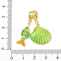Pendentifs en laiton zircon cubique transparent&nbsp;CU-CBAFB7D-10G-02