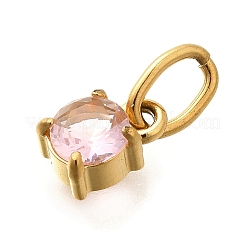 Подвески из нержавеющей стали 304 со стразами&nbsp;STAS-M109-06G